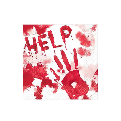 Asylum Bloody Good Time Beverage Napkins | 36 Ct - Zurchers