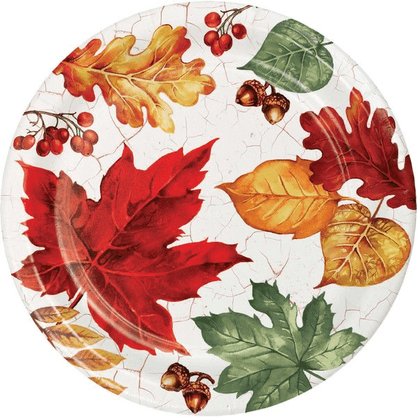 Autum Air - 9" Luncheon Plate 8 Ct - Zurchers