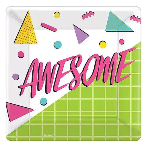 Awesome 80s Dinner Plates | 8ct - Zurchers
