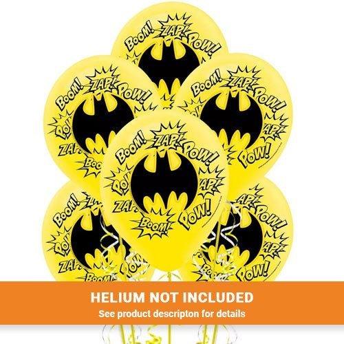Batman Flat Balloon Kit 12" | 6 ct - Zurchers