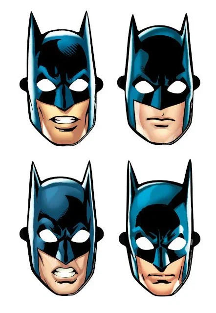 Batman Paper Masks | 8ct - Zurchers