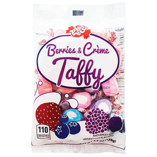 Berries & Creme Mix Salt Water Taffy 4.5oz | 1 ct - Zurchers