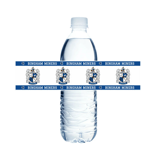 Bingham High School Water Bottle Labels | 12 ct - Zurchers