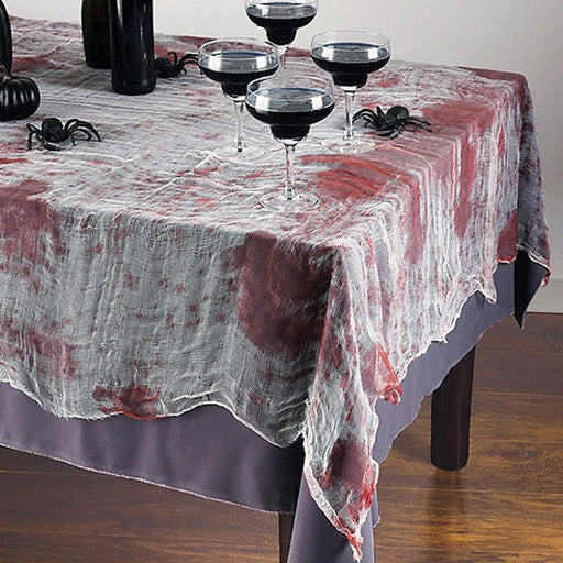 Bloody Gauze Fabric Tablecloth, 60in x 84in | 1ct - Zurchers