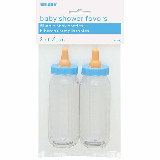 Blue Fillable Baby Bottle 5'' | 2 ct - Zurchers