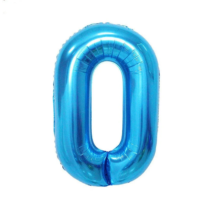 Blue Jumbo Number Balloons 34" | 1 ct - Zurchers