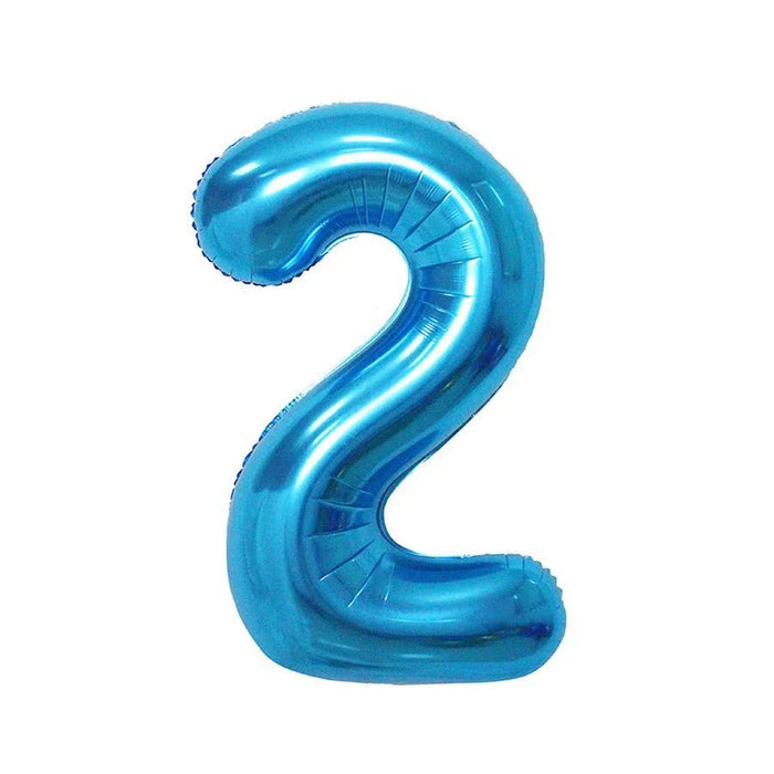 Blue Jumbo Number Balloons 34" | 1 ct - Zurchers