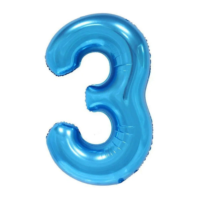 Blue Jumbo Number Balloons 34" | 1 ct - Zurchers