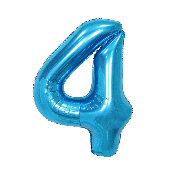 Blue Jumbo Number Balloons 34" | 1 ct - Zurchers