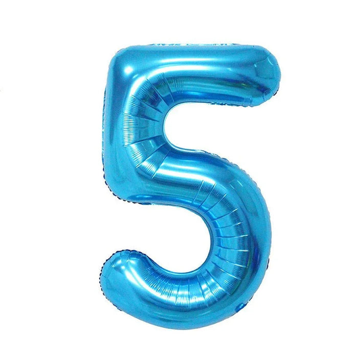 Blue Jumbo Number Balloons 34" | 1 ct - Zurchers