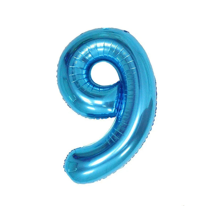Blue Jumbo Number Balloons 34" | 1 ct - Zurchers
