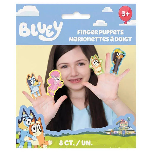 Bluey Finger Puppets | 8ct - Zurchers