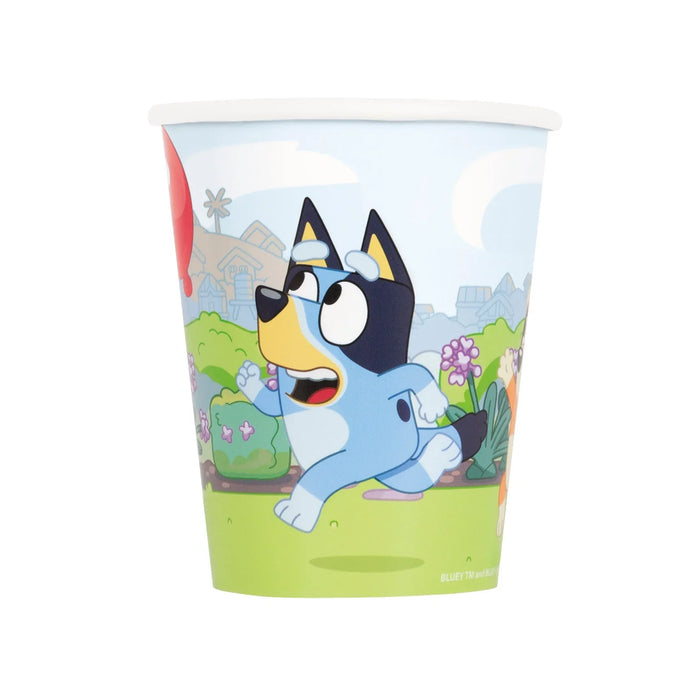 Bluey Paper Cups 9 oz. | 8 ct - Zurchers