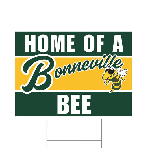 Bonneville Idaho High School Spirit Yard Sign 24" x 18" | 1 ct - Zurchers