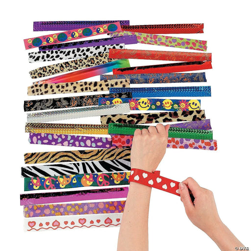 Bulk Slap Bracelet Assortment 9" | 50ct - Zurchers