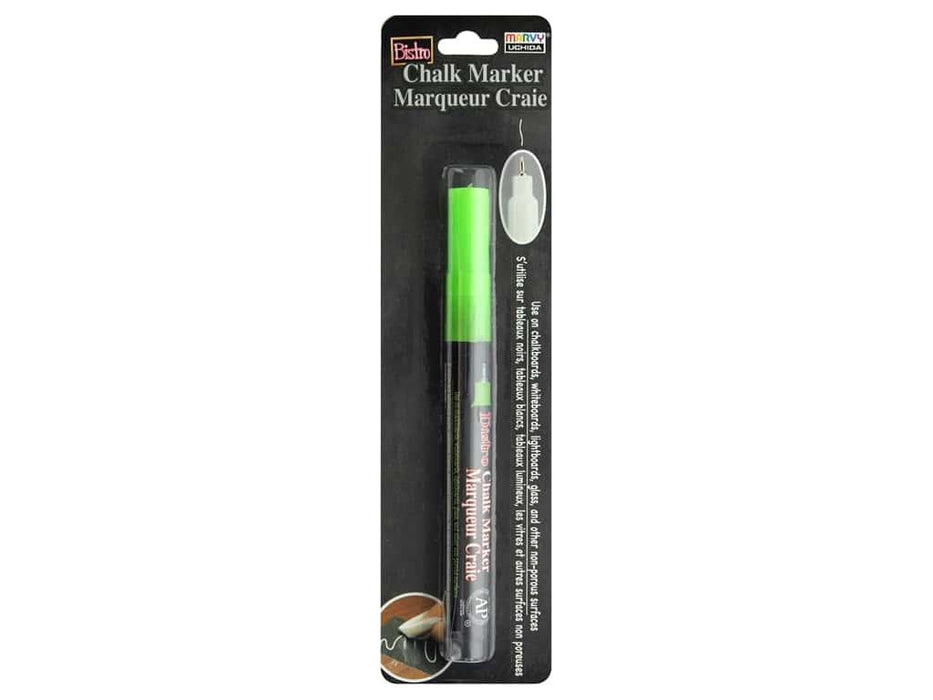 Chalk Marker Fluorescent Green | 1ct - Zurchers