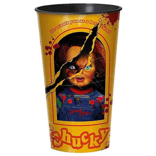 Childs Play Chucky Plastic Cup 32oz | 1ct. - Zurchers