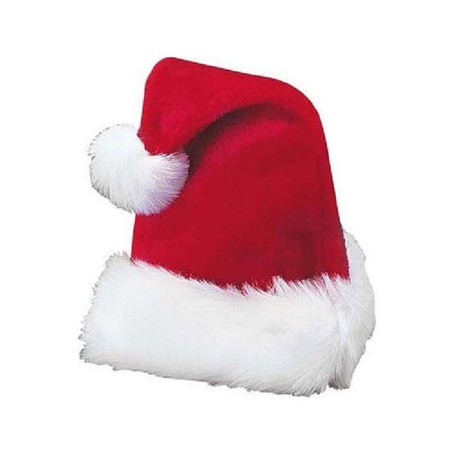 Christmas Plush Santa Hat | 1ct - Zurchers