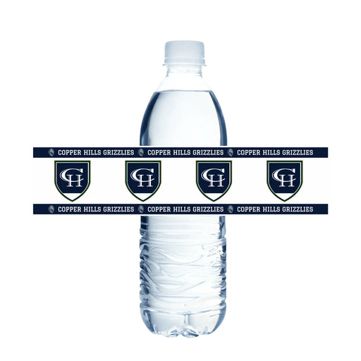 Copper Hills High School Water Bottle Labels | 12 ct - Zurchers
