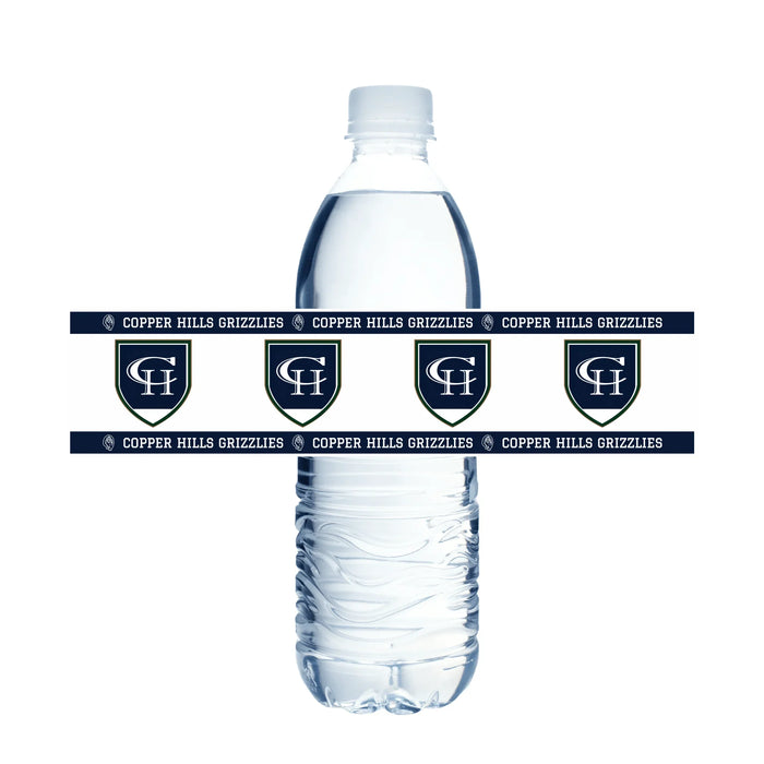 Copper Hills High School Water Bottle Labels | 12 ct - Zurchers