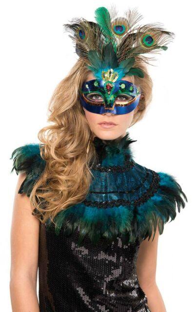 Peacock Feather Collar Accessory, Adult | 1 ct - Zurchers