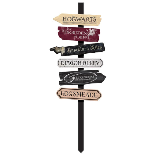 Halloween Harry Potter Directional Yard Stake 47" | 1ct - Zurchers