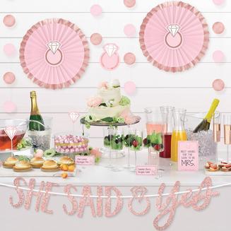 Blush Wedding Buffet Table Decorating Kit 23pcs | 1ct - Zurchers