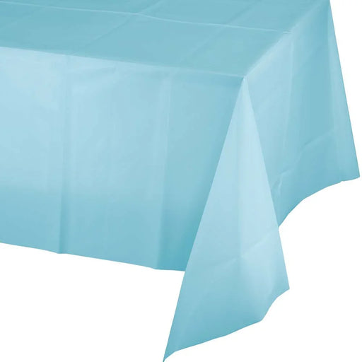 Pastel Blue Rectangular Table Cover 54" x 108" | 1ct - Zurchers