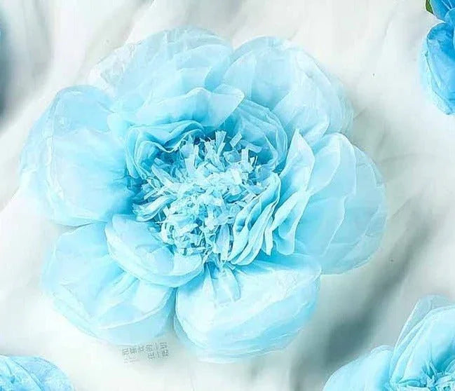 Scallop Shaped Tissue Flower 20" | 1ct - Zurchers