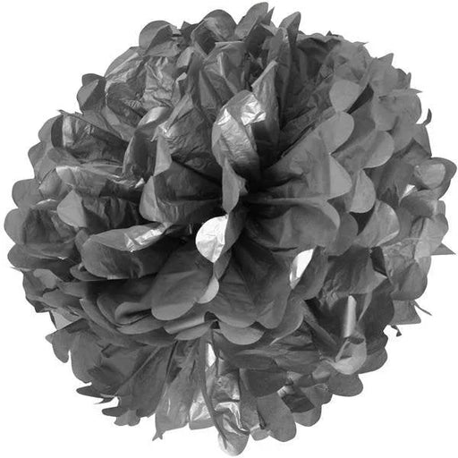 Scallop Shaped Silver Tissue Flowers 2pcs | 1ct - Zurchers