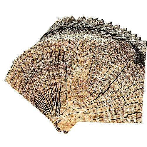 Timber Cut Beverage Napkins 16pk | 1ct - Zurchers