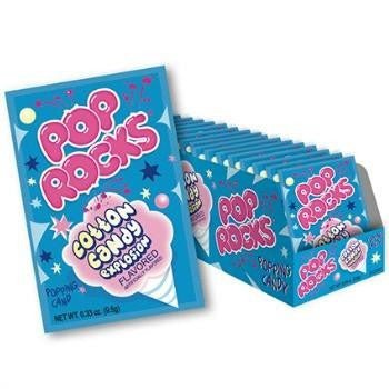 Pop Rocks Cotton Candy .33oz | 24 ct - Zurchers