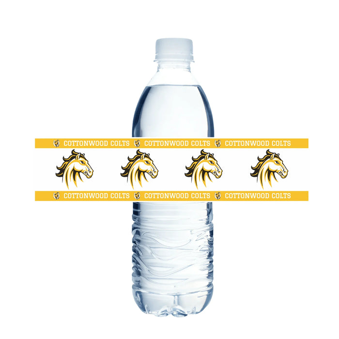 Cottonwood High School Water Bottle Labels | 12 ct - Zurchers