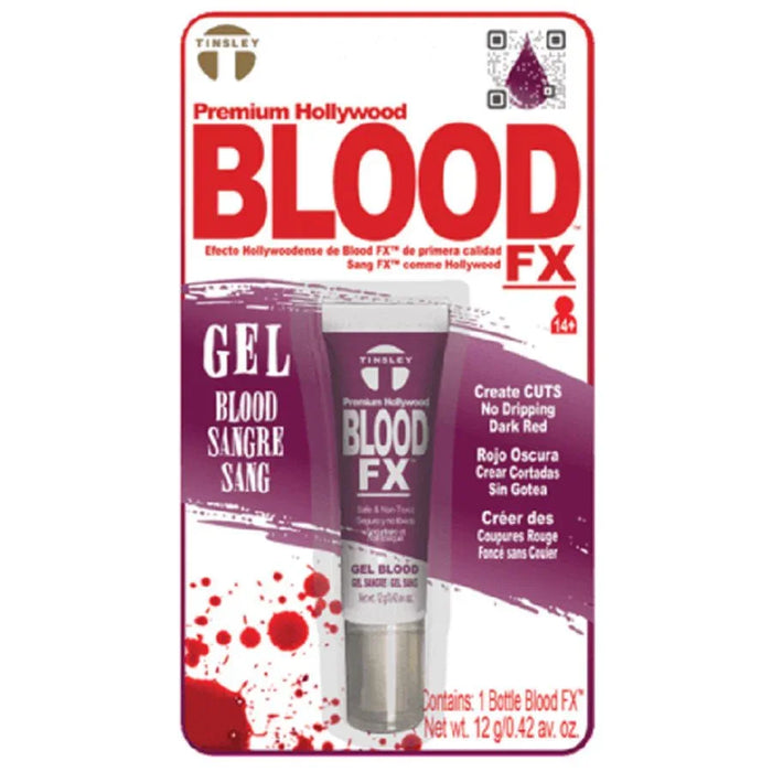 Dark Red Fake Blood Gel .35 oz | 1ct - Zurchers