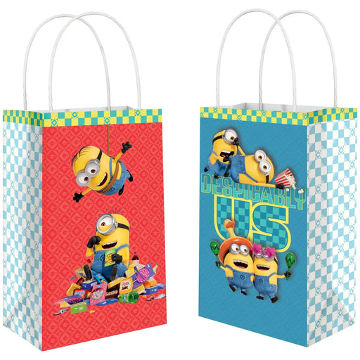 Despicable Me Printed Kraft Bags | 8ct - Zurchers