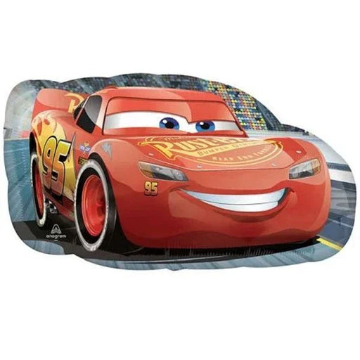 Pixar Cars Lightning McQueen Supershape Balloon, 30'' | 1 ct - Zurchers