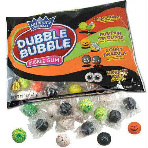 Dubble Bubble Halloween Combo Bubble Gum 12 OZ | 1 Bag - Zurchers