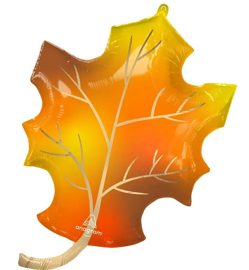 Fall Leaf Supershape Balloon 34" | 1ct - Zurchers
