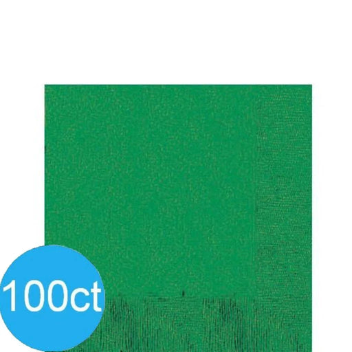Festive Green Lunch Napkins | 100ct - Zurchers