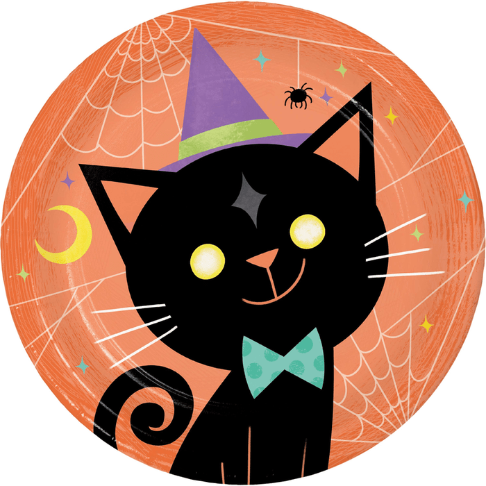 Halloween Faboolous Paper Dessert Plates 7" | 8 ct - Zurchers