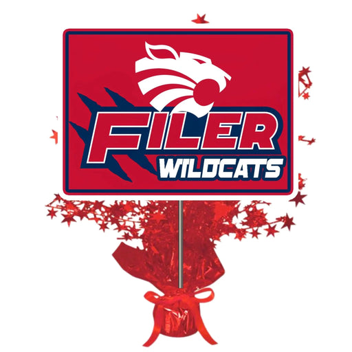 Filer High School Centerpiece Spray 14" | 1 ct - Zurchers