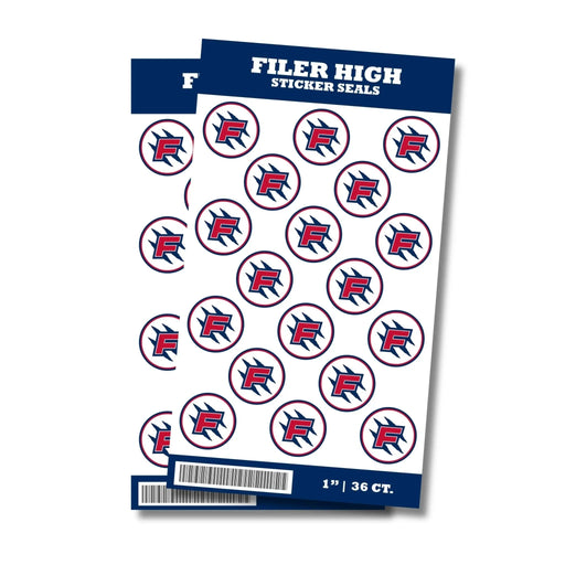 Filer High School Sticker Seal 1" | 36 ct - Zurchers