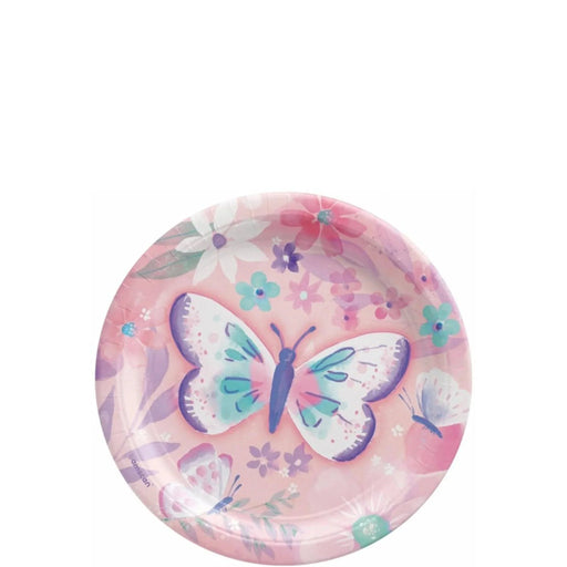 Flutter Butterfly Dessert Plates 7in | 8ct - Zurchers