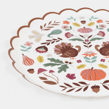 Folk Fall Side Plates | 1ct - Zurchers