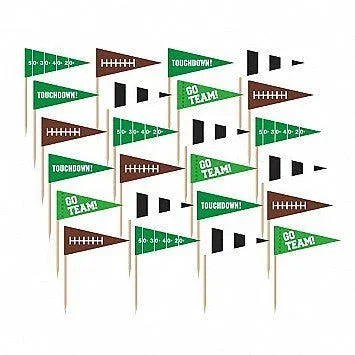Football Flag Picks | 36 ct - Zurchers