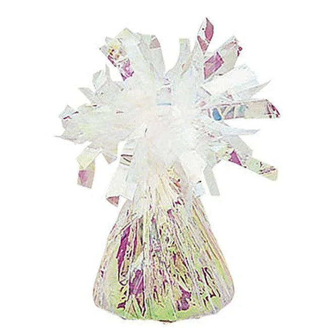 Non Shipped Fringed Foil Balloon Weight | 1 ct - Zurchers