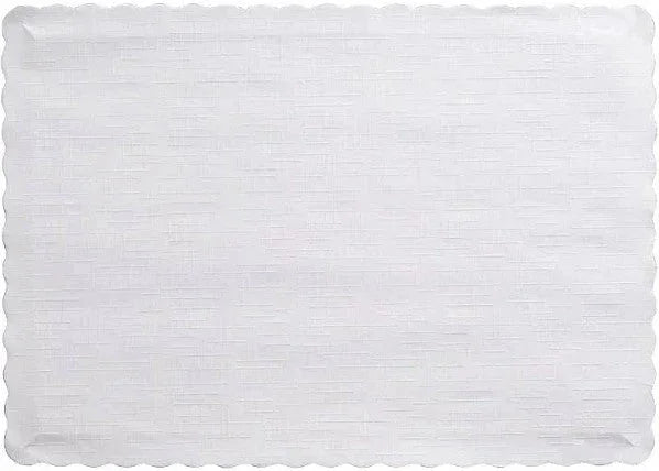 Frosty White Place Mats | 50ct - Zurchers