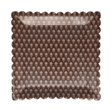 Give Thanks Dark Floral 10" Paper Plate | 8ct - Zurchers