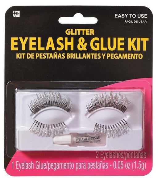 Glitter Eyelash & Glue Kit | 1ct - Zurchers