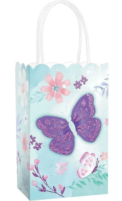 Glitter Flutter Favor Bags | 8ct - Zurchers